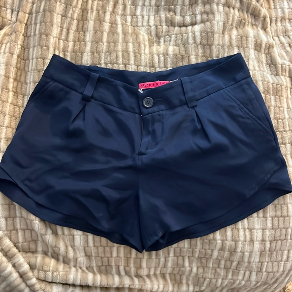 Alice and Olivia  shorts-Never worn- 95% silk
